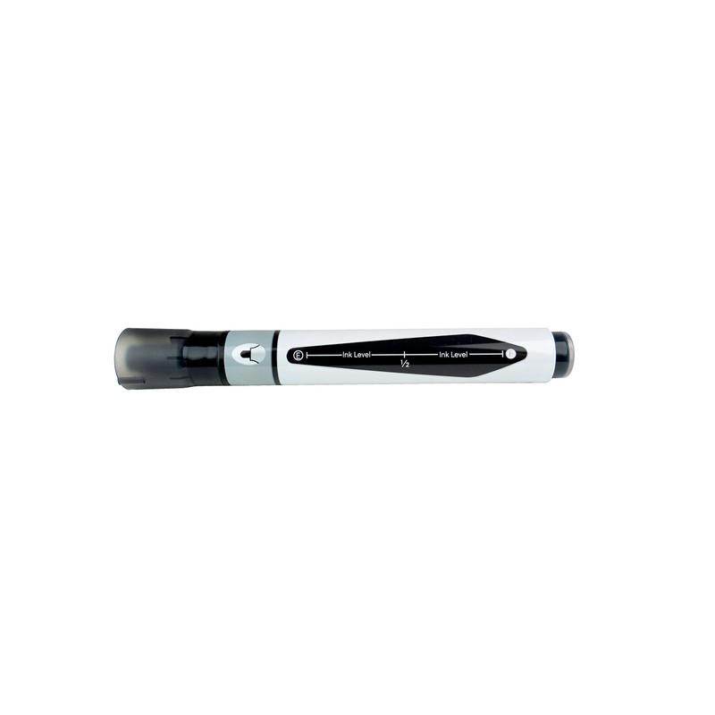 Nobo Liquid Ink Drywipe Whiteboard Pens, 3 mm Bullet Tip,