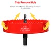 Hole Saw 6 1/4” (159mm) for Woold, HSS Bi-Metal Hole