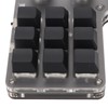 Programmable Macro Keyboard 9 Keys 3 Knobs USB Bluetooth Connection