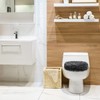 Kingdder 3 Pcs Toilet Lid Cover for Bathroom, Machine Washable,