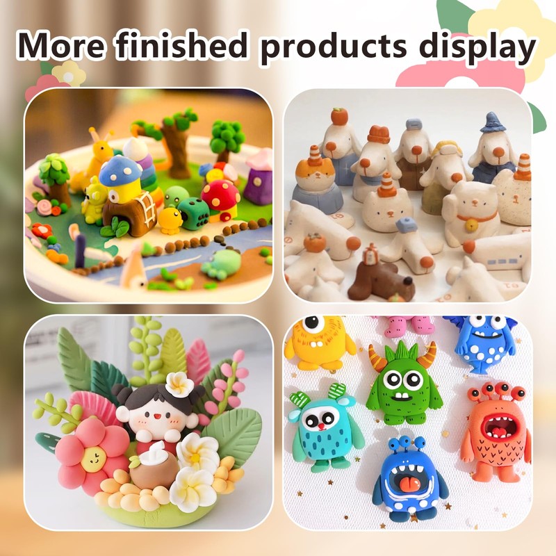 10 Pcs Silicone Clay Tools, Silicone Sculpting Tools, Polymer Clay
