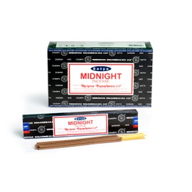 Satya Nag Champa Räucherstäbchen Midnight, 15 g Packung