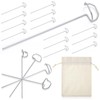 Shimeyao 24 Pack 6" Archery Target Pins with Loop Handle