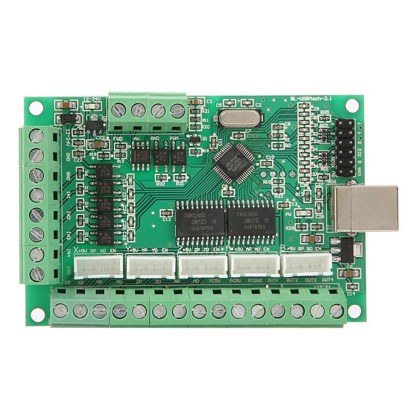 USB Interface Board CNC MACH3 Motion Control Card For Engraving