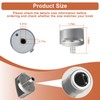 5 Pack WB03X25796 WB03T10326 Gas Cooktop Knob, Range Burner Stove