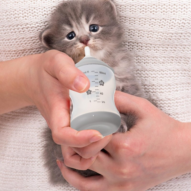 Housoutil 1set Portable Nursing Bottle Feeding Tool for Puppies Kittens