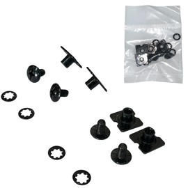 O Shield Back Plate Hardware - Football Gear Accessory, Adult & Youth Sizes - Screws Included