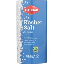 Haddar, Kosher Salt, 16 oz