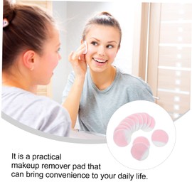 Minkissy 24pcs Reusable Makeup Remover Pads Bamboo Fiber for Face Eyes Gentle Cleansing Puff