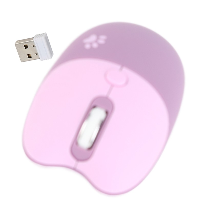 Wireless Mouse BT5.1 Or 2.4GHz Silent Click Adjustable DPI Auto
