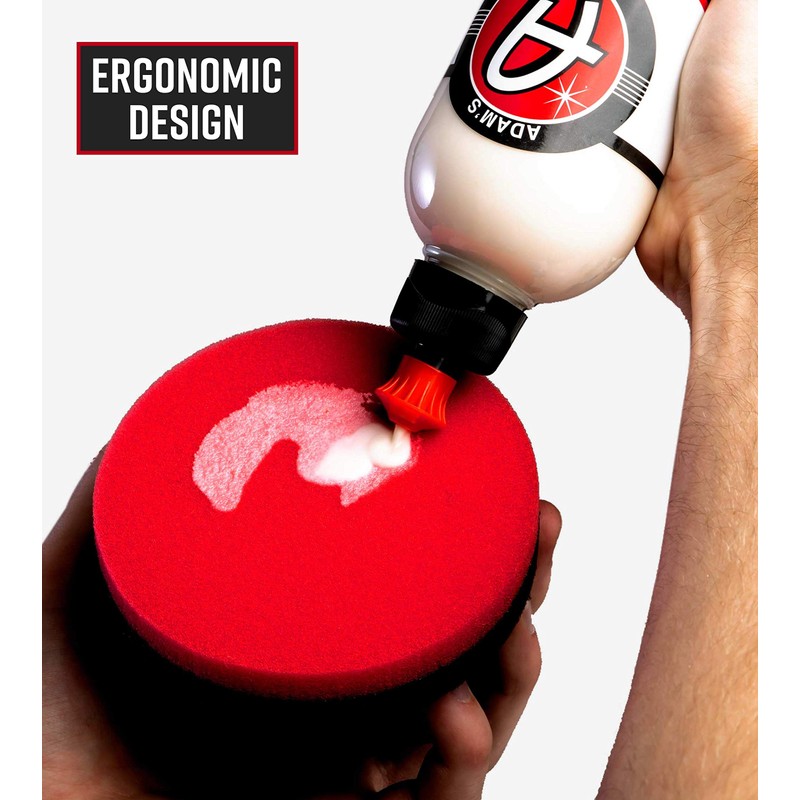 Adam's Red Hex Grip Applicator (for Brilliant Glaze)