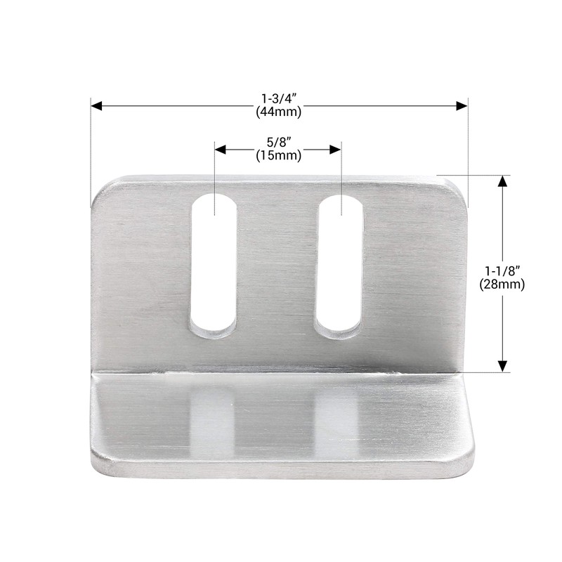 Rok Hardware Heavy Duty Wall Mounted Adjustable Sliding Barn Door