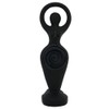 Sacred Source Black Spiral Goddess Statue