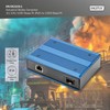 DIGITUS Industrial Gigabit Media Converter - 1 RJ45 Port, 1