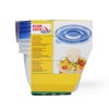 Glad GladWare To Go Lunch Food Storage Containers with Lids,