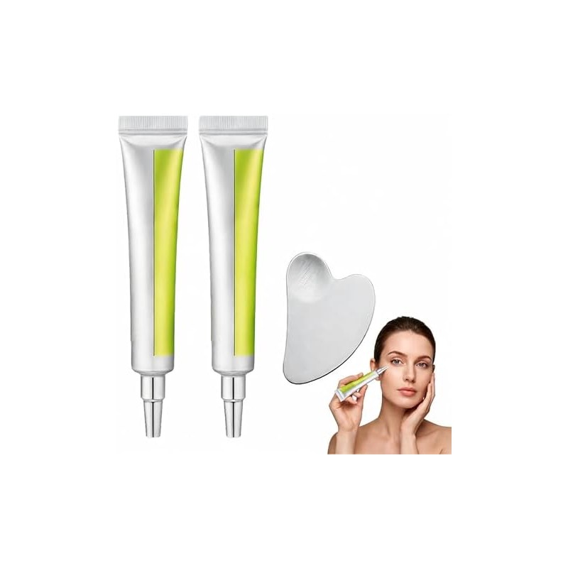 2Pzs Retinol Shot Tightening Serums con Herramienta Facial Gua Sha