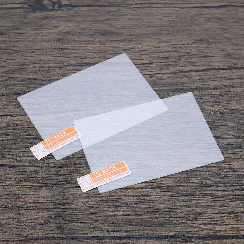 Micro Traders 2 Pcs Ultra-thin Glass Screen Protector Film Compatible