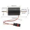 Parking Heater Motor 12V 24V 4500rpm Metal Construction for Webasto
