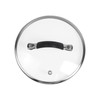 WDONAY Universal Lid, 7 Inch Tempered Glass Pan Cover Designed