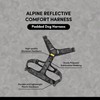 OllyDog Alpine Reflective Comfort Harness, No Pull Dog Harness with