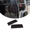 Unbranded Fit For Hummer H2 Smoked Blackout Tail Light Covers