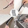 Pack of 6 Hard Bristles Corner Cleaning Brush, Gap Cleaning