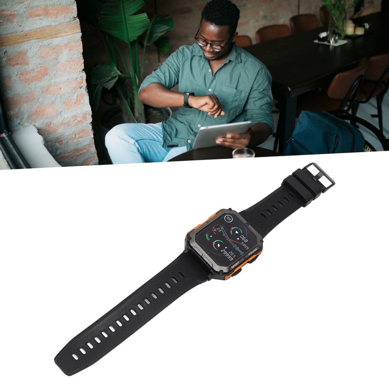 Intelligent Watch IP68 Waterproof Dustproof Bluetooth Call Smartwatch 1.83 Inch