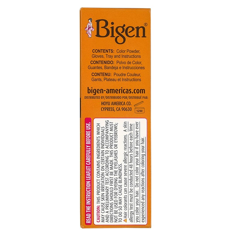 Bigen Permanent Powder Hair Color 96 Deep Burgundy 1 ea