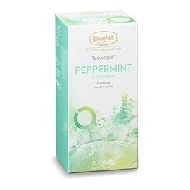 Ronnefeldt Teavelope Peppermint - Menta Teavelope caja con 25 piezas empacadas individualmente 2.0 gr.