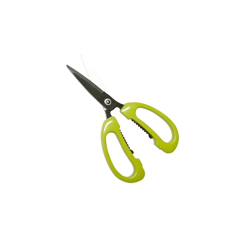 Prince Industry Basic Kitchen Scissors, Green PR1526