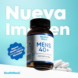 Health Hack Prostate Power | Suplemento Avanzado para la Salud de la Próstata | Fórmula Natural con Semilla de Calabaza, Ciruelo Africano, Granada, Licopeno, Zinc y Vitamina D