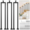 3 Pack U Shape 36" Stair Balusters with Adjustable Top