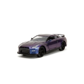Pink Slips 1:32 W2 2009 Nissan GT-R Coche Fundido, Juguetes para niños y Adultos (Morado metálico)