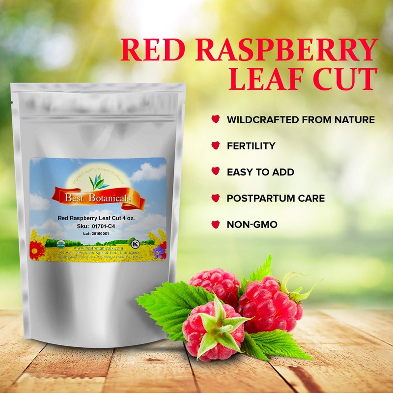 Best Botanicals Red Raspberry Leaf Cut 4 oz.