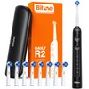 Bitvae Cepillo de dientes electrico giratorio para adultos y niños