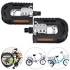 Folding Pedal, Dueable Bicycle Foldable Pedals for Road Bike Folding
