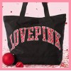 Victoria's Secret PINK Tote Bag Red Plaid Logo New Sealed
