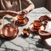 Copper Tea Kettle, 1.6 Quart Stovetop - Handmade Hammered Pot