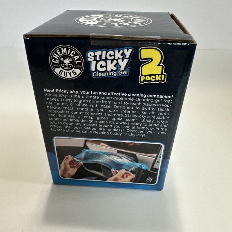 Chemical Guys Sticky Icky Cleaning Gel Green Apple Scent (2