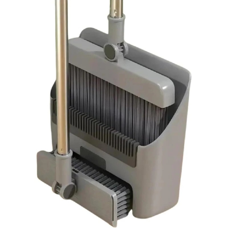 Broom and Dustpan Set Lightweight Upright Lobby Broom and Dust