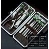 SET12 Set De Manicura Pedicura Pies Manos Acero Inox 12