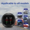 Digital HUD OBD2 GPS Mode with Inclinometer Compass Speed RPM
