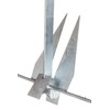 SEACHOICE Hot Dipped Galvanized Deluxe Anchor 13S 41730, Steel