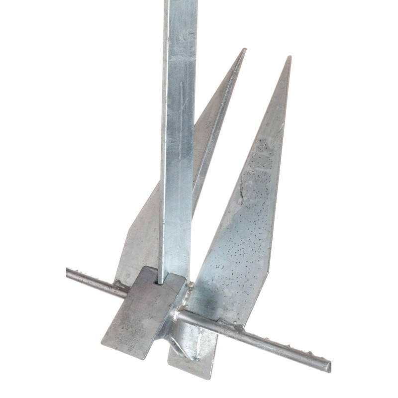 SEACHOICE Hot Dipped Galvanized Deluxe Anchor 13S 41730, Steel