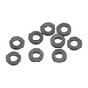 PATIKIL M2.5 Nylon Flat Washer, 8 Pack 2.5mm ID 5mm