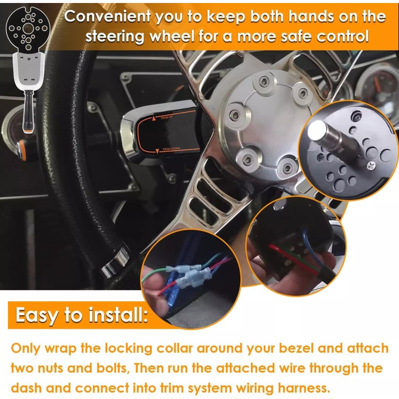 Unbranded Bezel Control Switch, Blinker Trim Control Single Function for