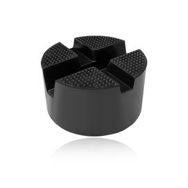 DXNQ Floor Jack Pad, Anti-Slip Rubber Slotted Floor Jack Stand Adapter Pad, Universal Car Pinch Weld Sill Side Frame Rail Jack Holder Adapter Protector Pad, Car Accessories