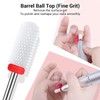 MelodySusie 4 x Ceramic Nail Cutter Bits Set Nail Cutter
