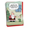 NobleWorks 12 Funny Christmas Cards w/5 x 7 Inch Envelopes