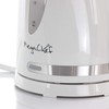 Mega Chef 1.7Lt. Plastic Electric Tea Kettle in White
